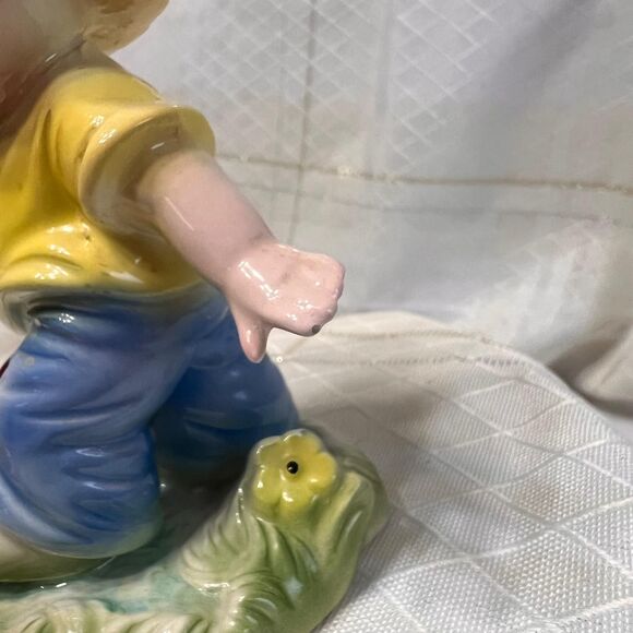 Vintage Josef Originals HAPPINESS is MUD PUDDLES Series Figurine - Picture 8 of 10